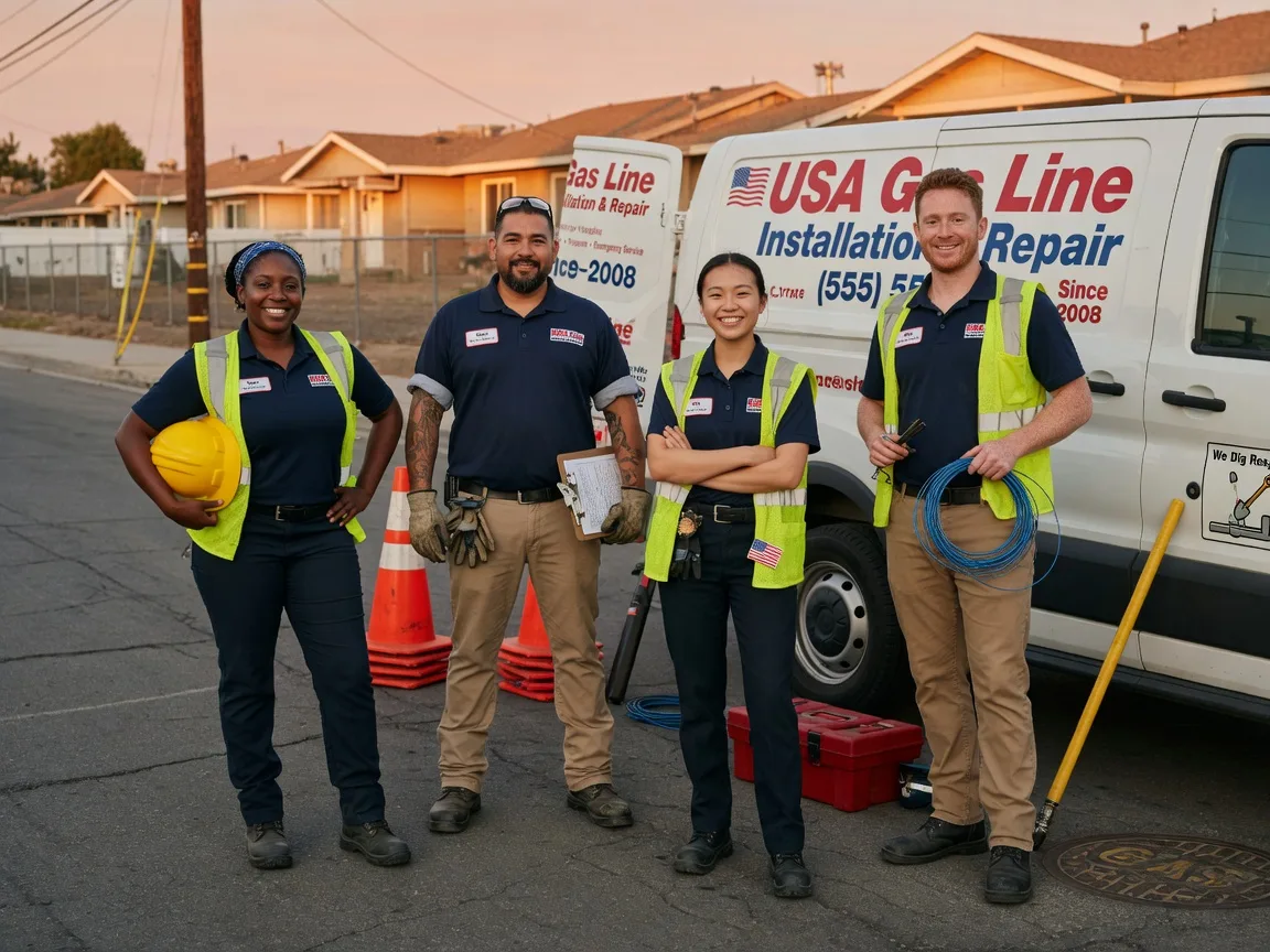 Gas Line Installation company in Ruthven, IA